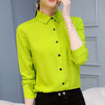 Women Office Lady Shirts Tops