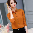 Women Office Lady Shirts Tops