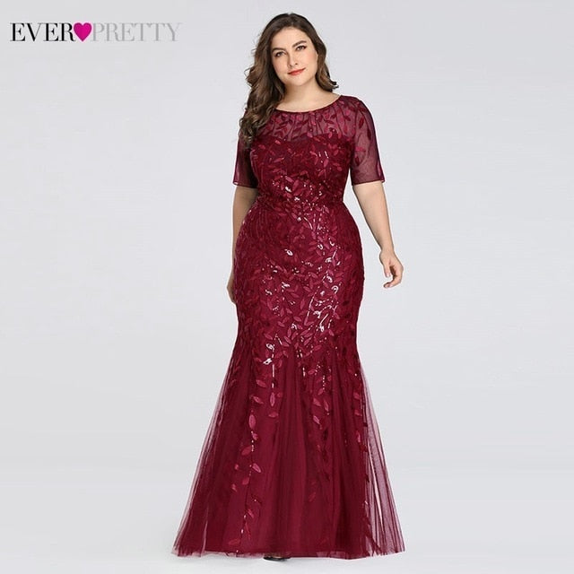 Maxi Evening Long Sequined Dress