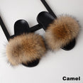 Fur Slippers Women Real Fox 2020