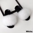 Fur Slippers Women Real Fox 2020