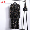 Office Polka Dot Vintage Women Dresss