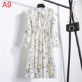 Office Polka Dot Vintage Women Dresss