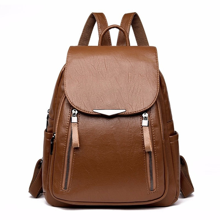 2020 Women Leather Backpacks