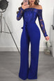 Jumpsuit Women Sexy Off Shoulder Slash