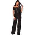 Jumpsuit Women Sexy Off Shoulder Slash