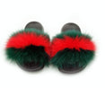 Women Real Fox Fur Slippers