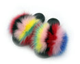 Women Real Fox Fur Slippers