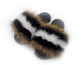 Women Real Fox Fur Slippers