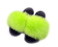 Women Real Fox Fur Slippers