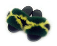 Women Real Fox Fur Slippers