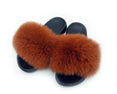 Women Real Fox Fur Slippers