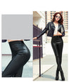 LeatherThin Velvet Pants Female Sexy