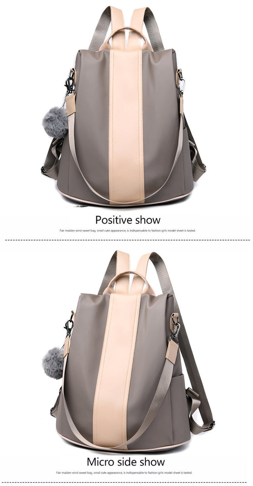 Anti-theft Waterproof Casual Women Backpack