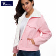 Bomber Winter Jacket Cute Outwear