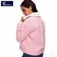 Bomber Winter Jacket Cute Outwear