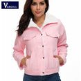 Bomber Winter Jacket Cute Outwear