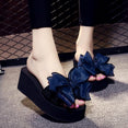 Women Bow Summer Sandals Slipper