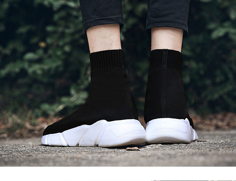 Breathable Ankle Boot Women Socks Shoes