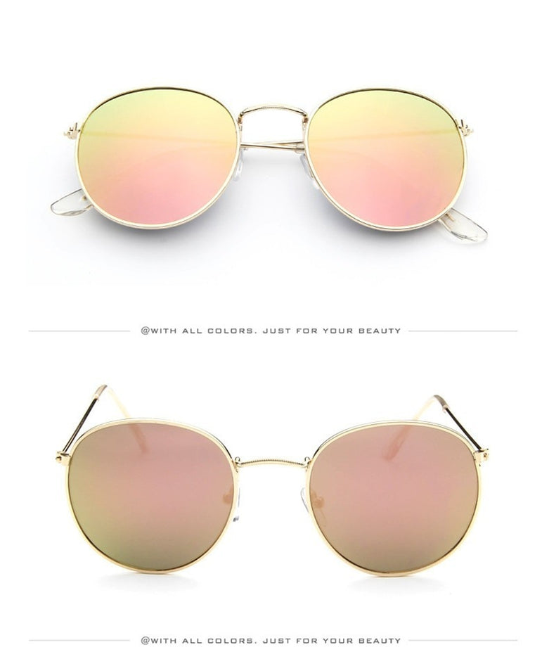 Round Sunglasses Women Brand Designer