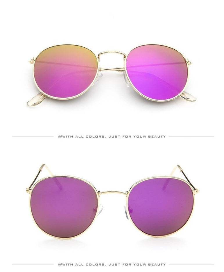 Round Sunglasses Women Brand Designer