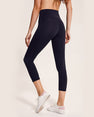 high waist Yoga crop Women Sports leggings Solid