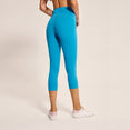 high waist Yoga crop Women Sports leggings Solid