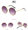 Brand Round Sunglasses Women Luxury