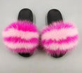 Women Real Fox Fur Slippers