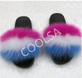 Women Real Fox Fur Slippers