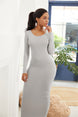 Spring Autumn Women New Long Sleeve Dress