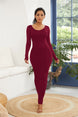 Spring Autumn Women New Long Sleeve Dress