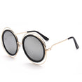 Oversized Round Sunglasses Female Shades Mirror