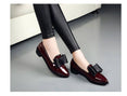 Women Pumps Fashion Shiny Leather