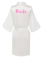 new bride bridesmaid satin robes