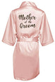 new bride bridesmaid satin robes