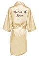 new bride bridesmaid satin robes