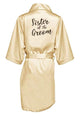 new bride bridesmaid satin robes