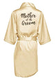 new bride bridesmaid satin robes