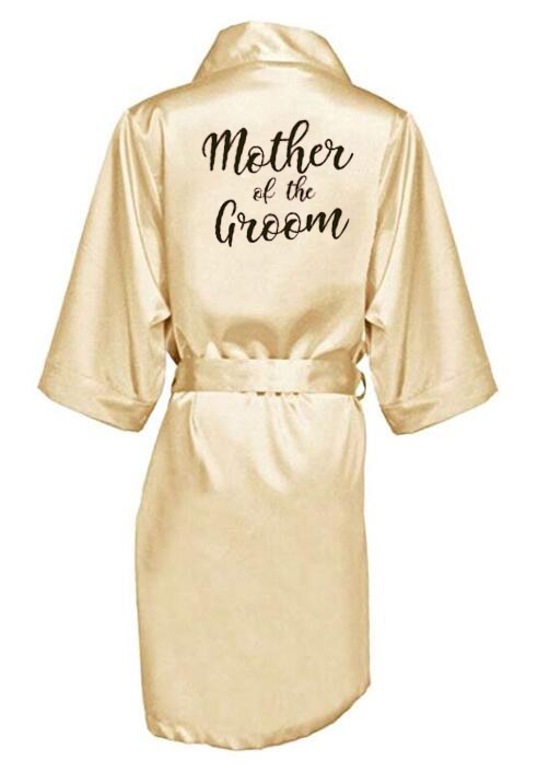 new bride bridesmaid satin robes