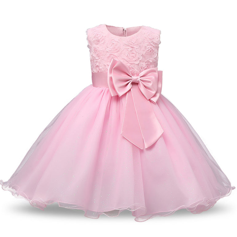 Girls Dress Elegant New Year Princess