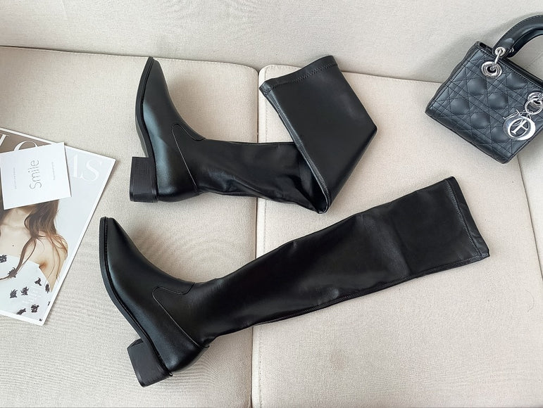 Autumn Winter lady Thigh High Boots