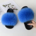 Flip Flop Women Fur Slipper