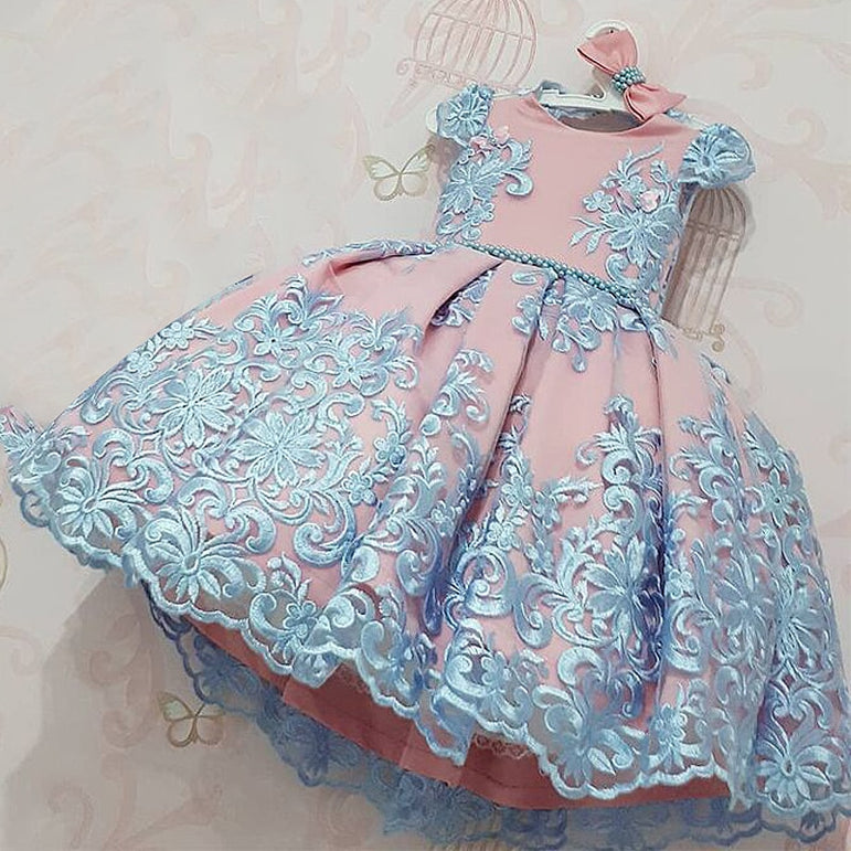 Girls Dress Elegant New Year Princess