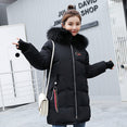 Winter Jacket Women Fur Hooded