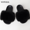 New Fluffy Faux Fur Slides