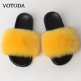 New Fluffy Faux Fur Slides