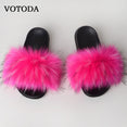 New Fluffy Faux Fur Slides