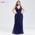 Maxi Evening Long Sequined Dress