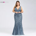 Maxi Evening Long Sequined Dress